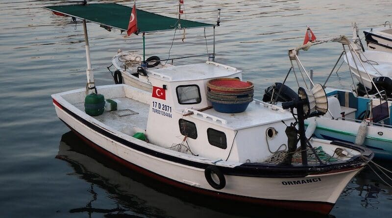 Turkey fishing boat