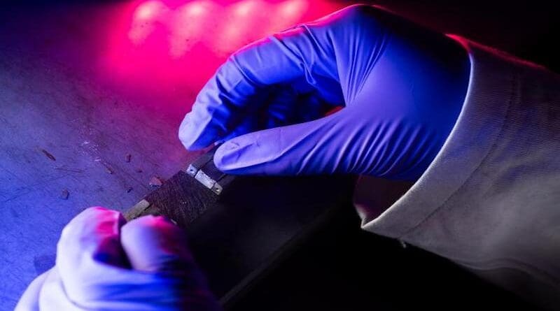 A team of researchers including Rice University’s James Tour and Shichen Xu has developed an ultrafast, one-step method to recover rare earth elements (REEs) from discarded magnets using an innovative approach that offers significant environmental and economic benefits over traditional recycling methods. CREDIT: Photo by Jeff Fitlow/Rice University.