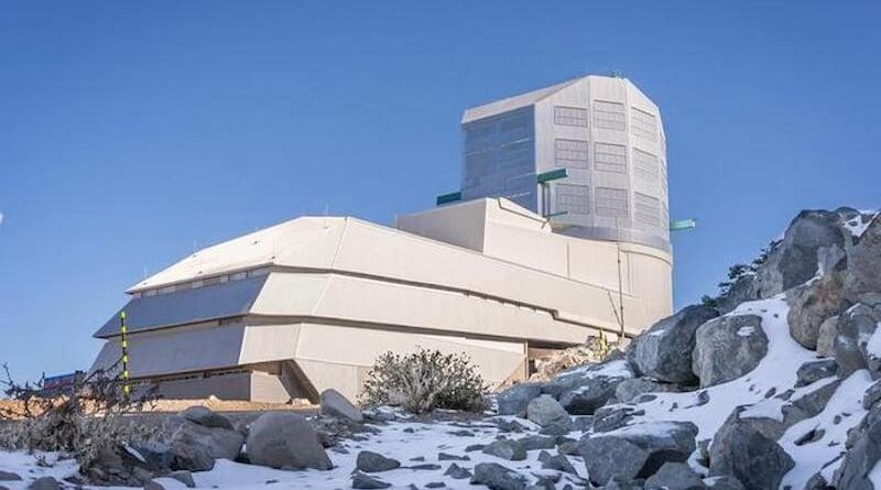 NSF–DOE Vera C. Rubin Observatory. Credit: RubinObs/NOIRLab/SLAC/NSF/DOE/AURA/A. Pizarro D.