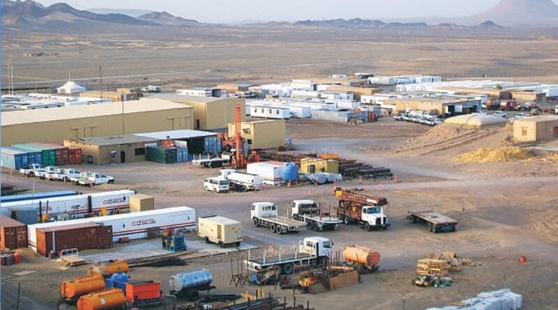 File photo of the site of the gold and copper mine exploration project of Tethyan Copper Company (TCC) in Reko Diq, in Balochistan, Pakistan. Photo Credit: TCC