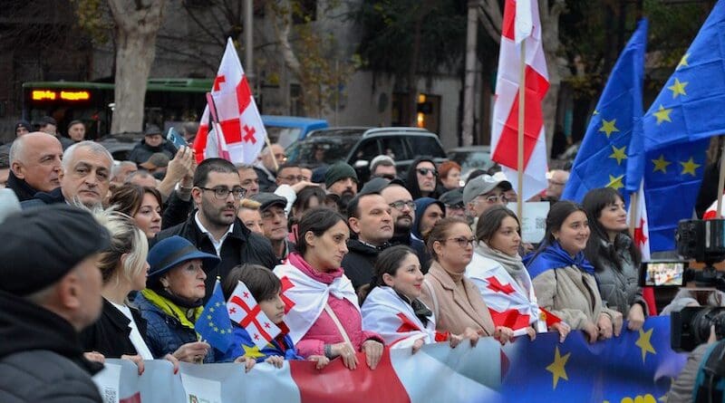 File photo of protest in Tbilisi, Georgia. Photo Credit: Jelger Groeneveld, Wikipedia Commons