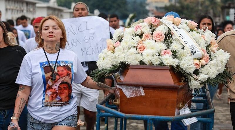 Funeral in Rio after favela raid. Photo Credit: © JOÉDSON ALVES/AGÊNCIA BRASIL