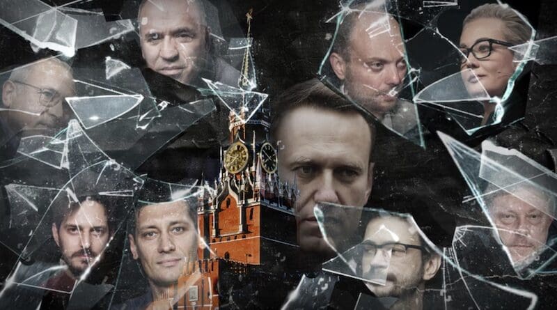 Russia's fractured opposition faces several hurdles in its battle against the regime of Vladimir Putin, including infighting. Credit: Juan Carlos Herrera Martinez (RFE/RL Graphics)