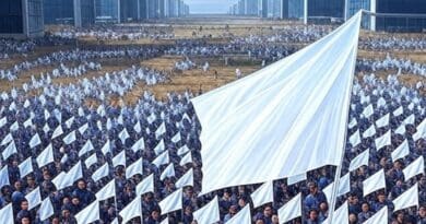 surrender white flag grok