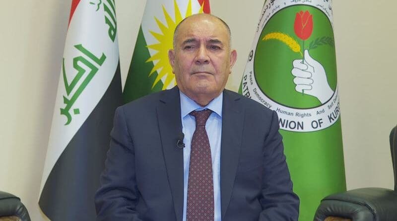 Saadi Ahmed Pira, a member of the Political Bureau of the Patriotic Union of Kurdistan (PUK)