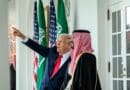 President Donald Trump and Crown Prince and Prime Minister Mohammed bin Salman Al Saud of Saudi Arabia walk along the West Colonnade of the White House to the Oval Office, Tuesday, November 18, 2025. (Official White House Photo by Joyce N. Boghosian)