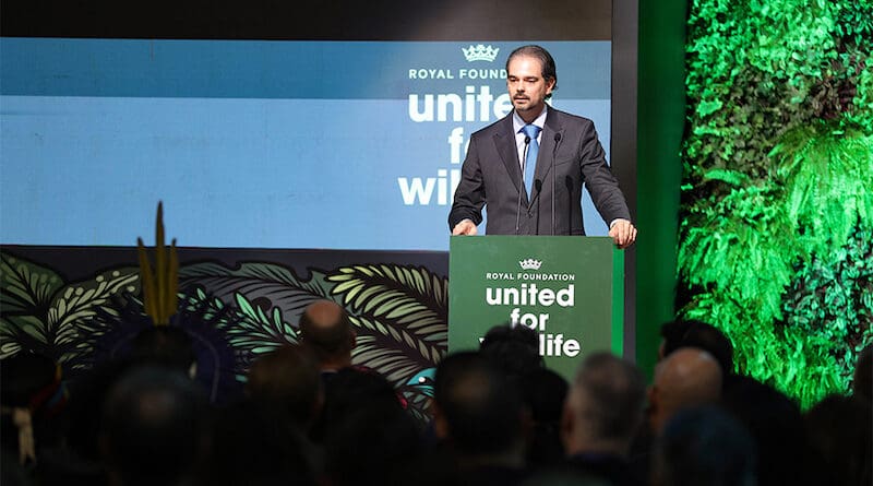 INTERPOL Secretary General Valdecy Urquiza. Photo Credit: Andrew Parsons/Kensington Palace