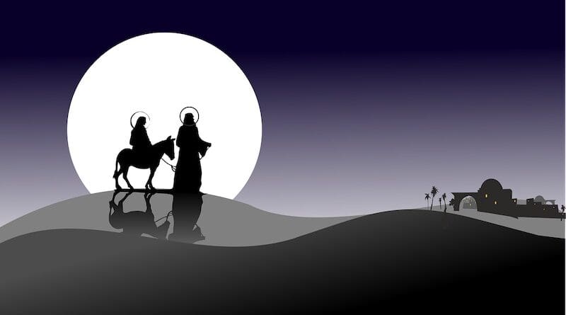 advent Mary and Joseph travel to Bethlehem