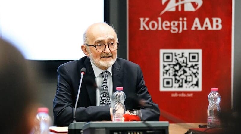 Prof. Dr. Sultan Catto. Photo Credit: AAB College Prishtina official website.