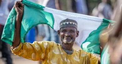 nigeria flag man pexels