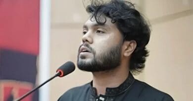 Bangladeshi politician and activist Osman Hadi. Photo Credit: Minthalspeaks, Wikipedia Commons