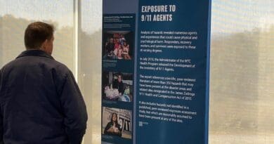 Traveling Exhibition on the Health Effects of 9/11 at the Flight 93 National Memorial. Photo Credit: NIOSH, cdc.gov