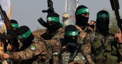 Members of Hamas. Source: Image from Hamas propaganda video