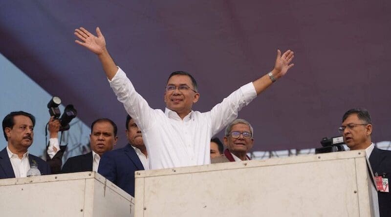 Tarique Rahman. Photo Credit: Bangladesh Nationalist Party-BNP, @bdbnp78, X