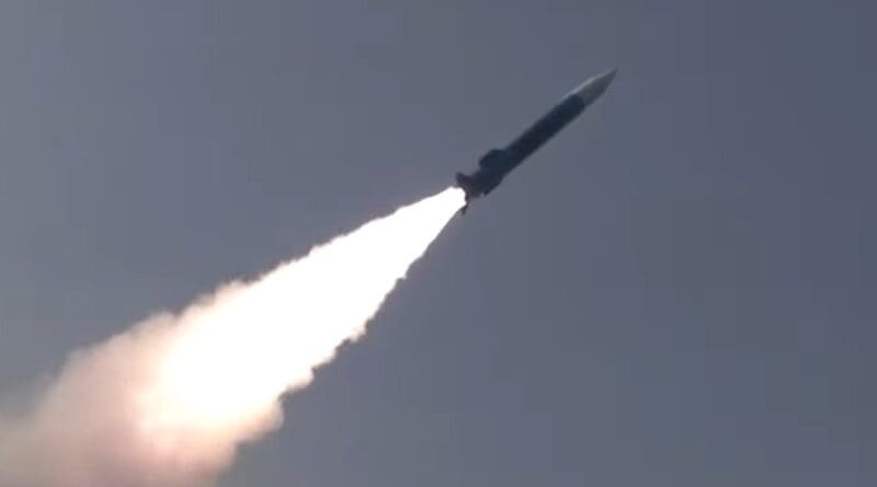 Pakistan launches SMASH missile. Photo Credit: Pakistan Navy