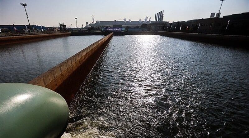 Iran inaugurates project to transfer desalinated water from the Persian Gulf and the Sea of Oman to the country’s central plateau. Photo Credit: Tasnim News Agency
