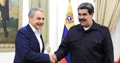 Spain's former Prime Minister José Luis Rodríguez Zapatero with Venezuela's President Nicolas Maduro at Miraflores Palace, Caracas, October 3, 2022. Photo: Presidential Press.