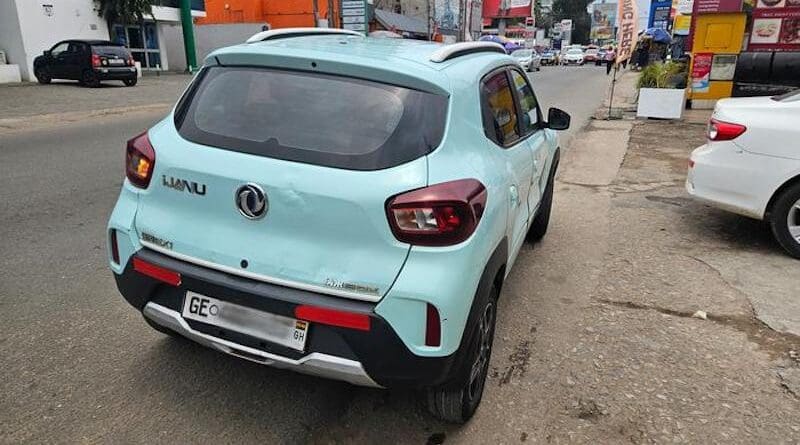Electric vehicle taxi in Accra, Ghana. CREDIT (Image: Tobias Schmidt / ETH Zurich)
