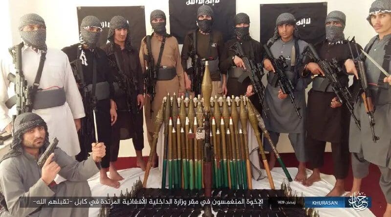 Screenshot of an Islamic State Khorasan Province (ISKP) propaganda video