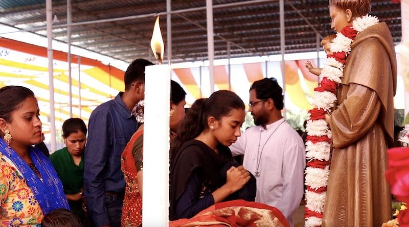 File photo of pilgrims gathering at the pilgrimage site of St. Anthony near Dhaka, Bangladesh. | Credit: Stephan Uttom Rozario