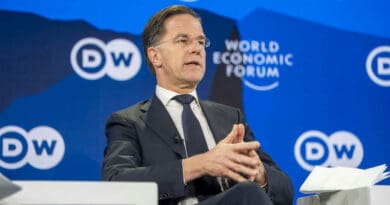 NATO Secretary General Mark Rutte at World Economic Forum in Davos. Photo Credit: World Economic Forum/Valeriano Di Domenico