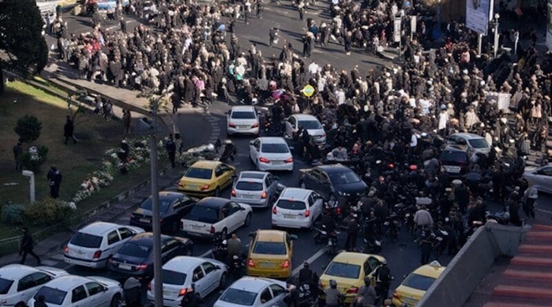 Protest in Iran. Photo Credit: PMOI