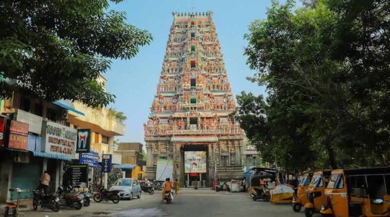 Scene in Chennai, the capital of Tamil Nadu, India