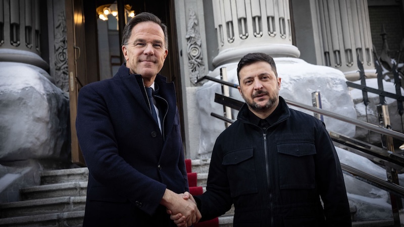 Rutte In Kyiv Tells Zelenskyy NATO Stands With Ukraine