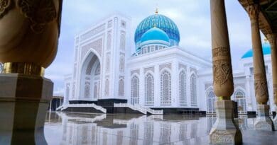 The Imam al Bukhari Mausoleum in Uzbekistan