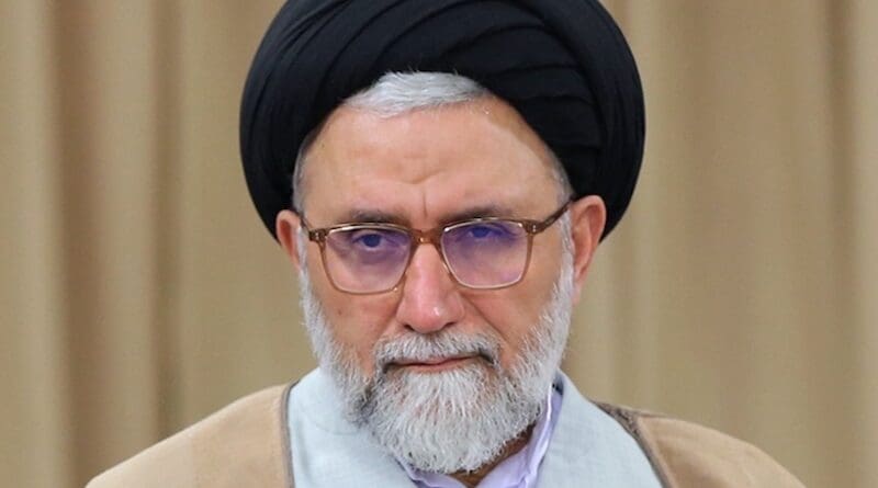 File photo of Esmaeil Khatib, Minister of Intelligence of the 13th government of the Islamic Republic of Iran. Photo Credit: Khamenei.ir, Wikipedia Commons
