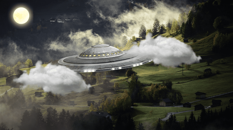 aliens flying saucer