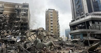 File photo of Israeli bombing on Beirut, Lebanon in 2026. Photo Credit: Tasnim News Agency