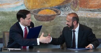 Secretary Marco Rubio participates in a Memorandum of Understanding signing with Armenian Foreign Minister Ararat Mirzoyan in Yerevan, Armenia, May 25, 2026. (Official State Department photo by Freddie Everett)