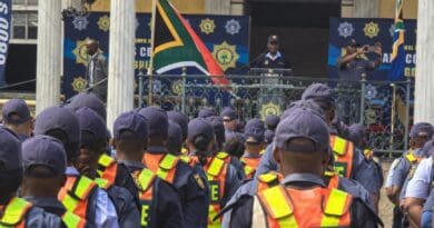 South African police. Photo Credit: SA News