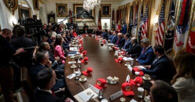 US President Donald Trump holds Cabinet Meeting May 27, 2006. Photo Credit: POTUS, X