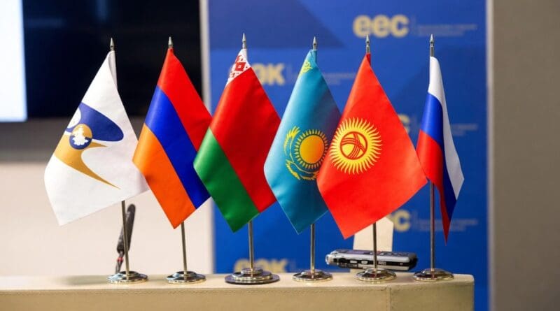 EAEU flags