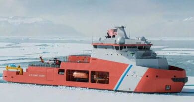 File photo of U.S. Coast Guard Arctic Security Cutter. Photo Credit: Davie Defense