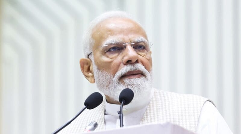 File photo of India's Prime Minister Narendra Modi. Photo Credit: PM India Office