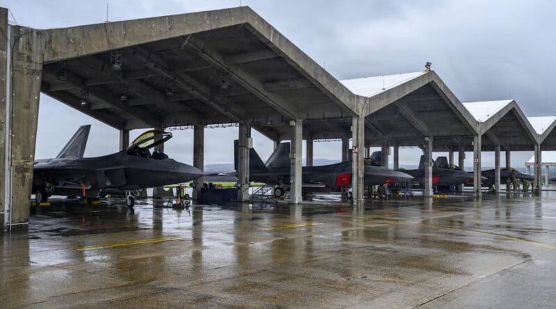 U.S. Air Force F-22 Raptors Arrive In Japan, Strengthen Indo