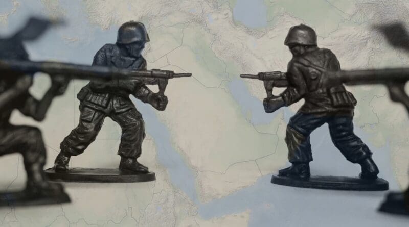 middle east map toy soldiers grok