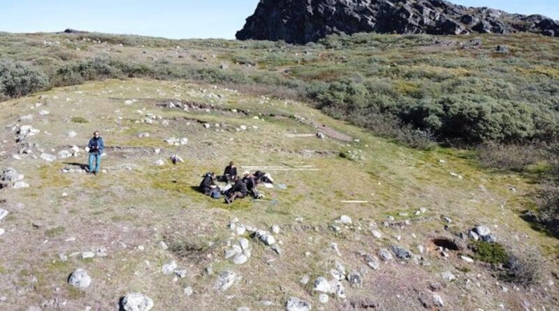 The authors during their fieldwork on Greenland CREDIT: Louise Hindborg Mortensen