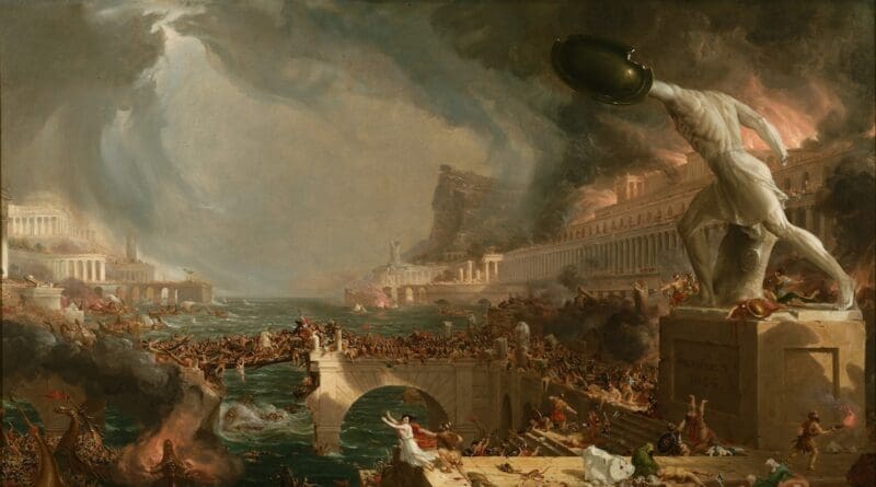 "Destruction," by Thomas Cole