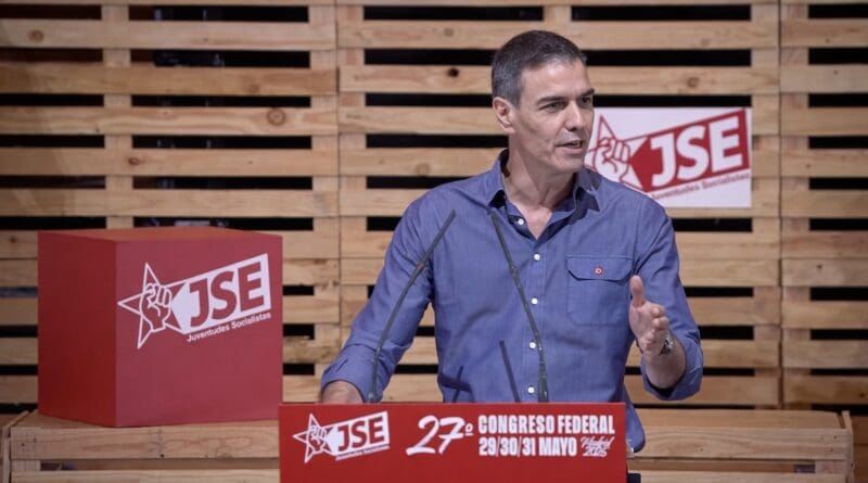 Spain's Prime Minister Pedro Sánchez. Photo Credit: Video screenshot @sanchezcastejon, X