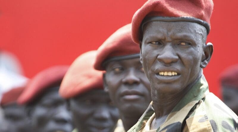 File photo of South Sudan soldiers. Photo Credit: Steve Evans, Wikipedia Commons