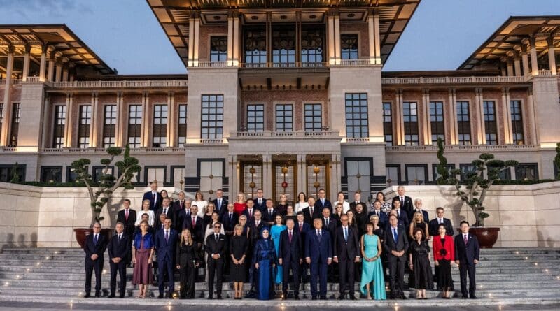 Family photo of NATO Summit in Ankara, Turkey. Photo Credit: NATO