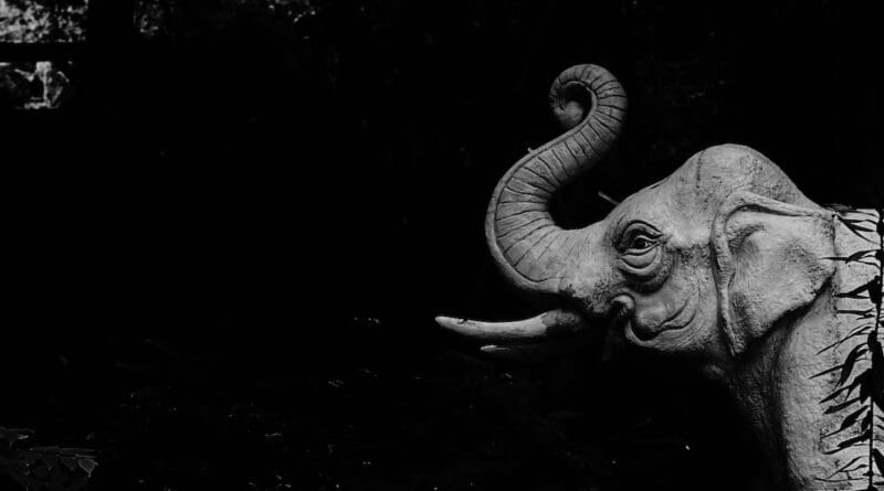 elephant statue file photo dance face